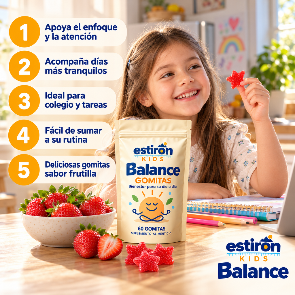 5 beneficios de Estirón Kids Balance
