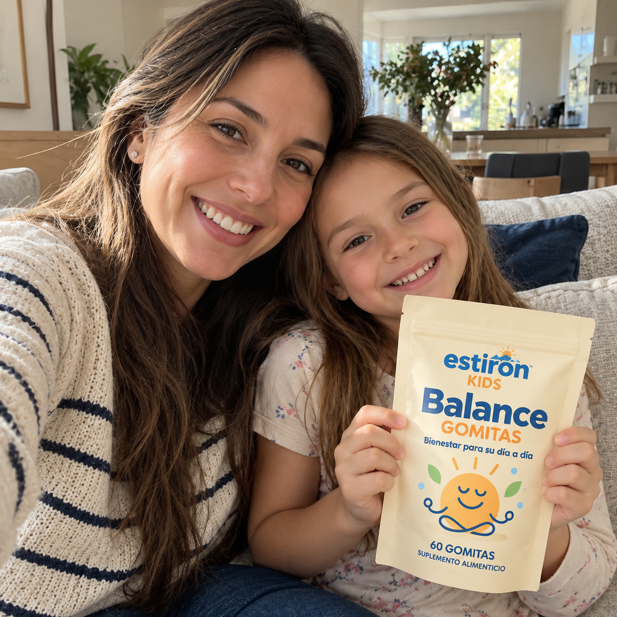 Mamá e hija con Estirón Kids Balance